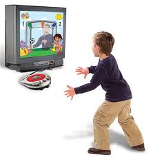 Child playing game