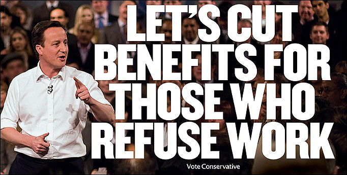 David Cameron slogan